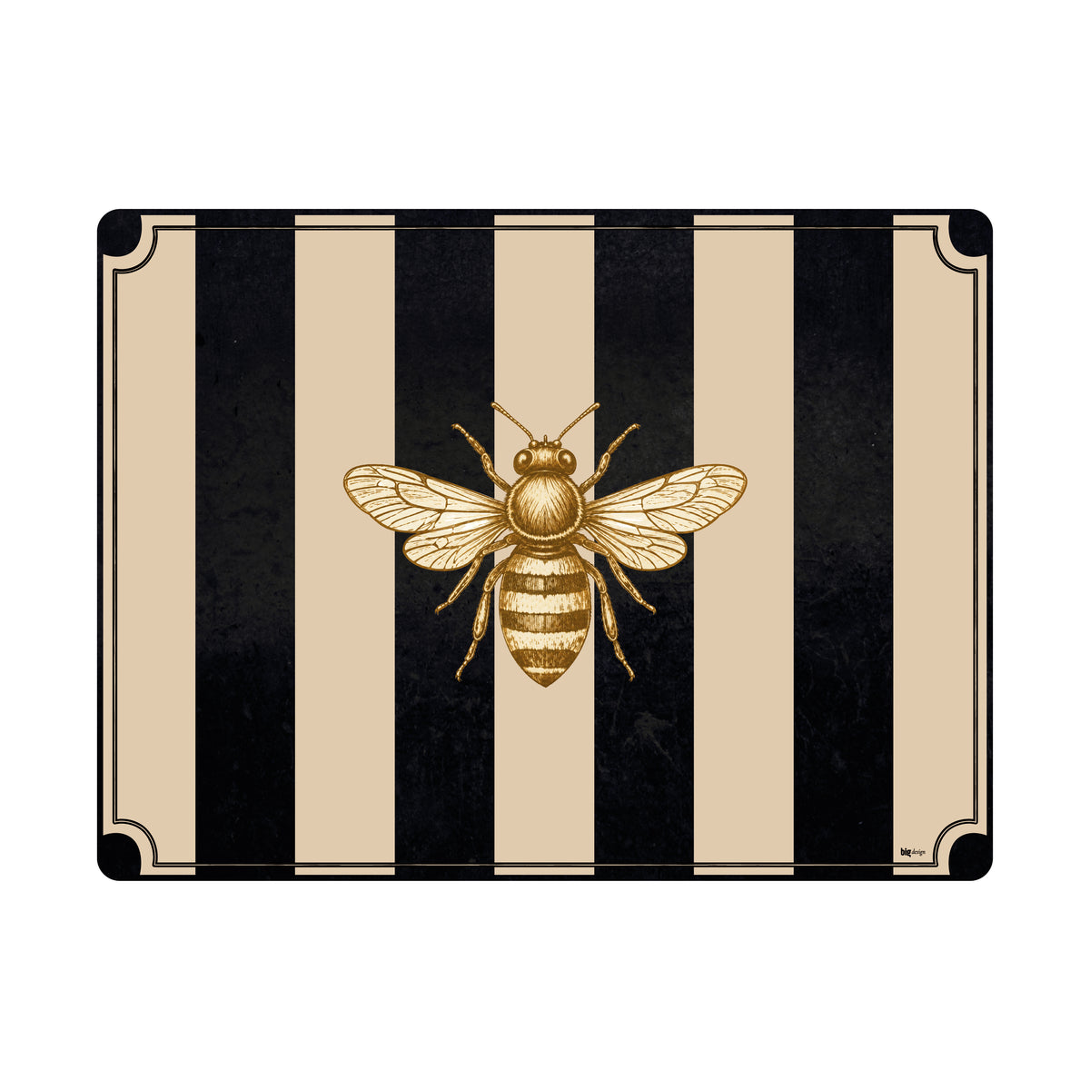 Individuales Rayas - Abeja