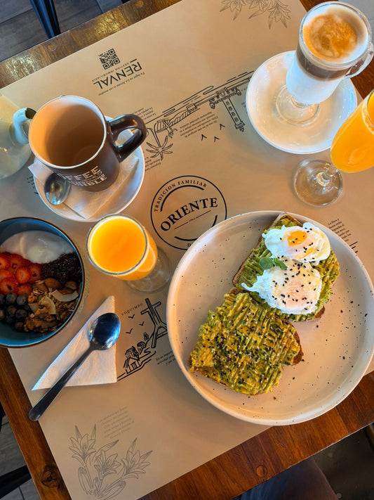 Individuales y cubre mesas Oriente - La Serena