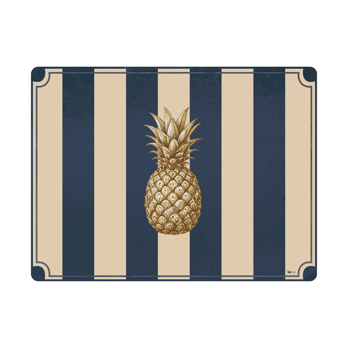 Individuales Rayas - Piña
