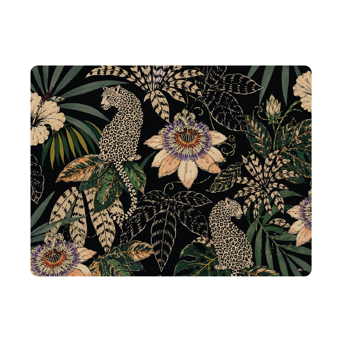 Individuales Tropical - Leopardo