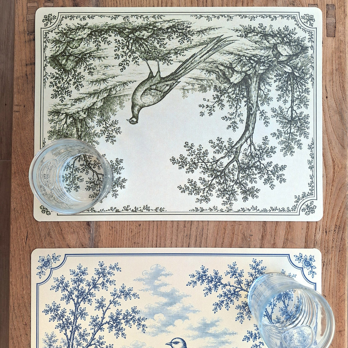 Individuales Vintage - Faisan