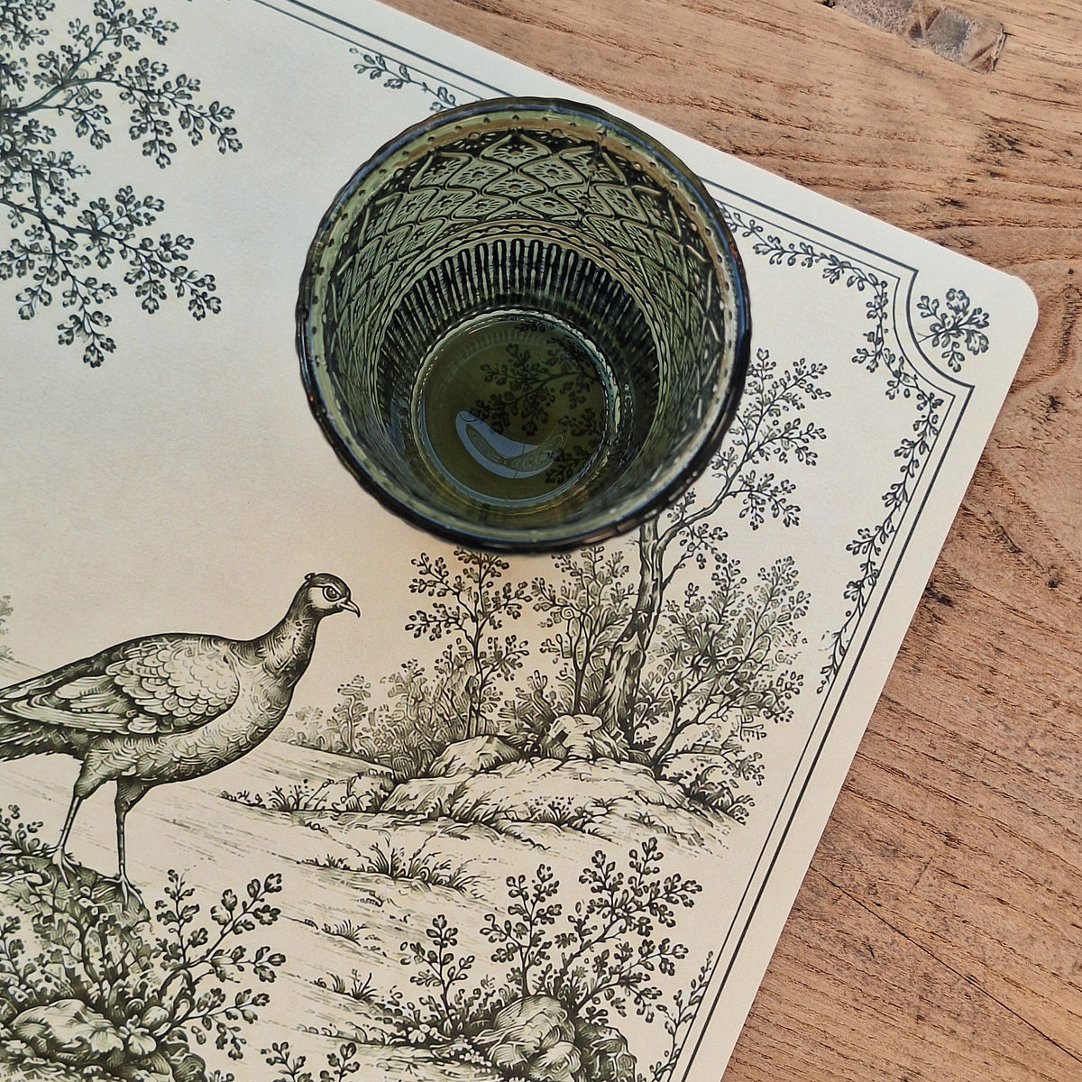 Individuales Vintage - Faisan